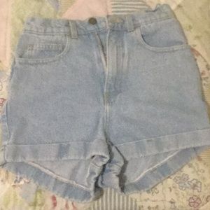 Mom jean shorts
